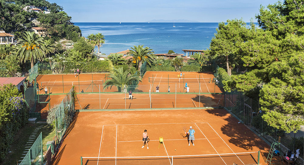 Golf Club Hermitage - Isola d'Elba | Tennis Courts